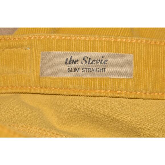 ADRIANO GOLDSCHMIED $178 The‎ Stevie Slim Straight Corduroy Pant Size 26 - Picture 4 of 5